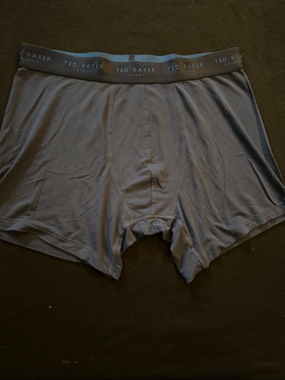 Ted Baker Navy Blue Men's Stretch Boxer Briefs